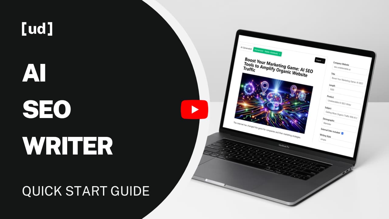 KI SEO WRITER - ANLEITUNG