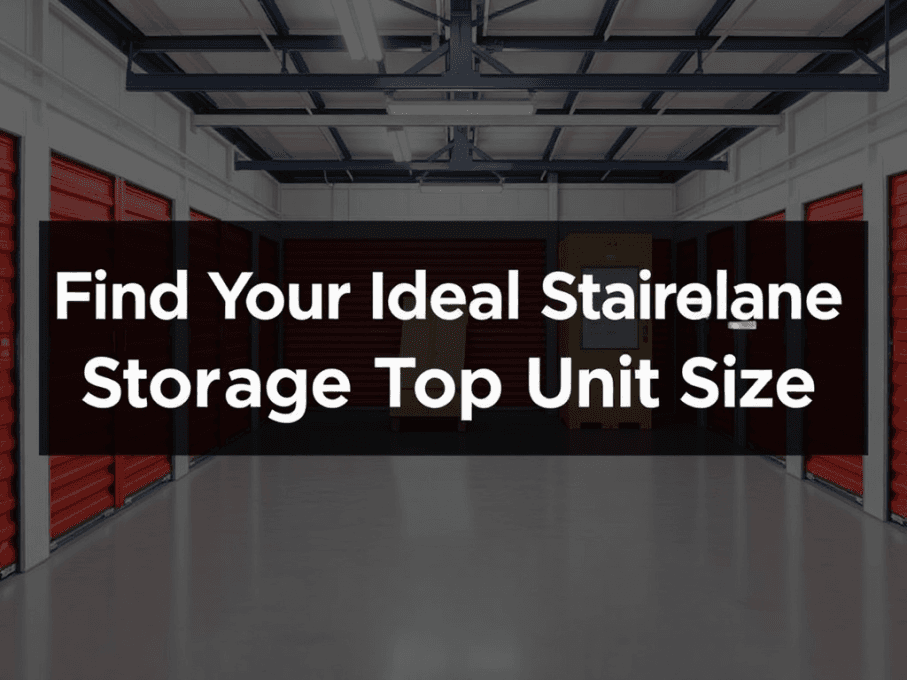 Find Your Ideal Storage: Top Unit Size for Business & Home