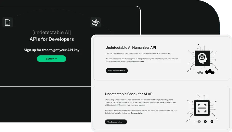 API für Entwickler