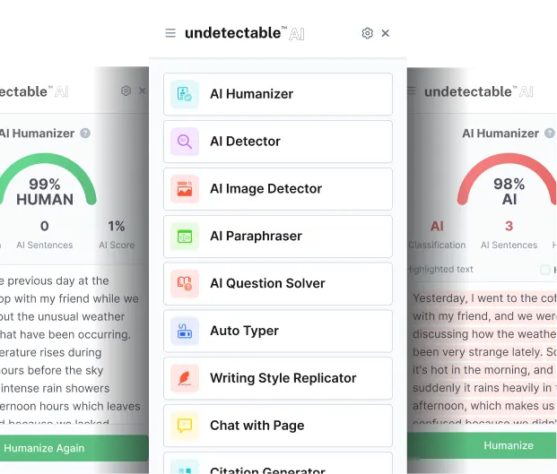 Undetectable AI Chrome Extension