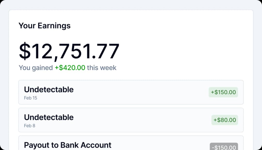 Dashboard preview