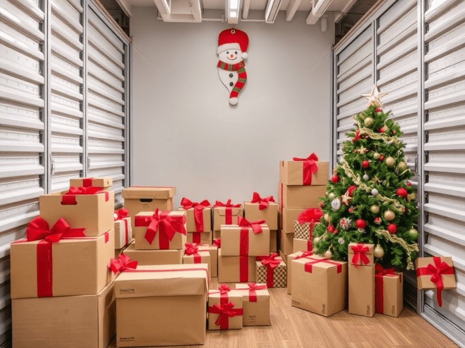 Effortless Holiday Shopping Organization, with Self Storage Options