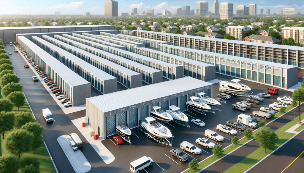 Shield Storage Center Premium Units offer the solution, for storing boats and RVs in Shreveport.