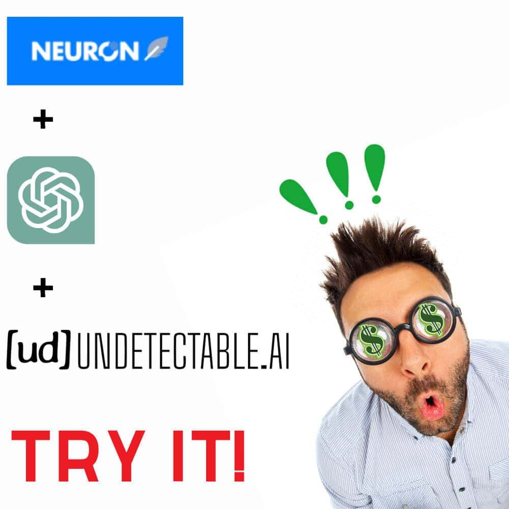 Neuron plus ChatGPT plus Nicht nachweisbare AI