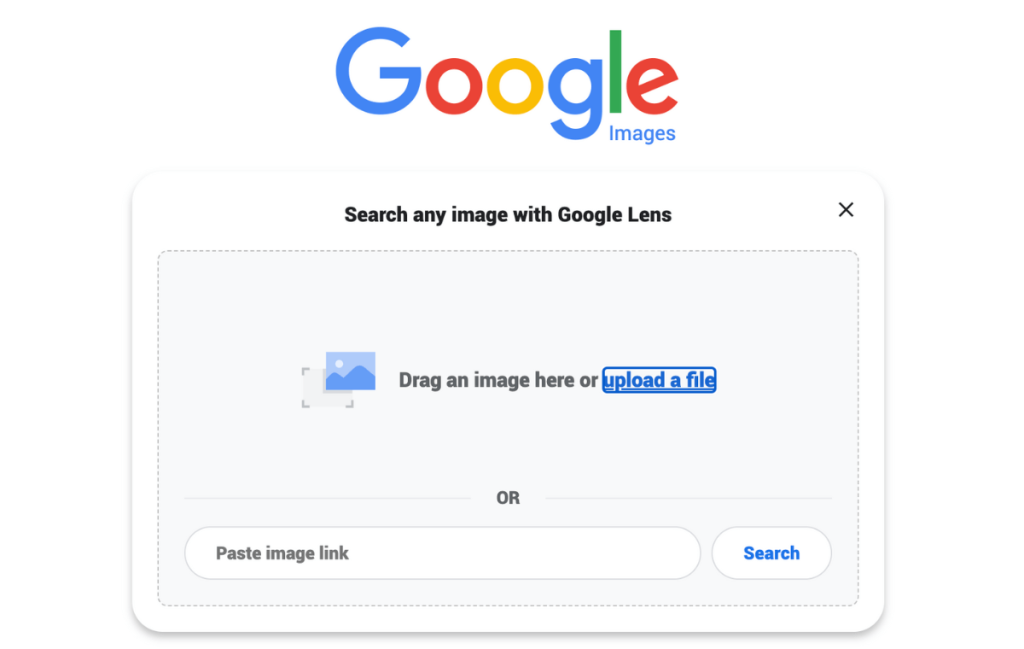 Căutarea imaginilor pe Google