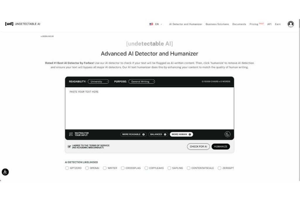 ai редактор undetectable ai