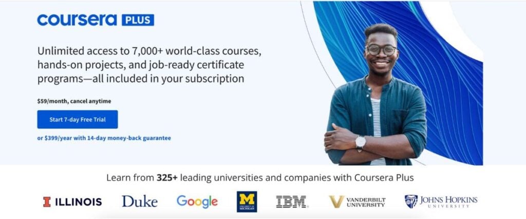 Top 10 Websites for Students That Are Truly Useful 9 Coursera homepage