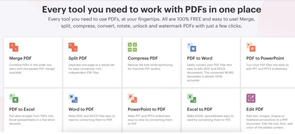 Top 10 Websites for Students That Are Truly Useful 12 I Love PDF homepage