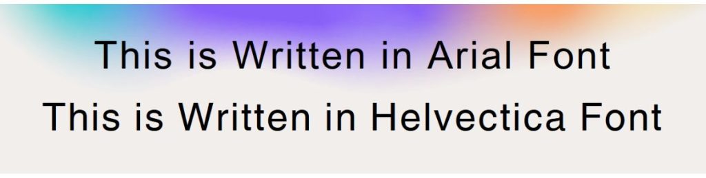 微软被指控剽窃了 Helvetica 字体的 Arial 排版。