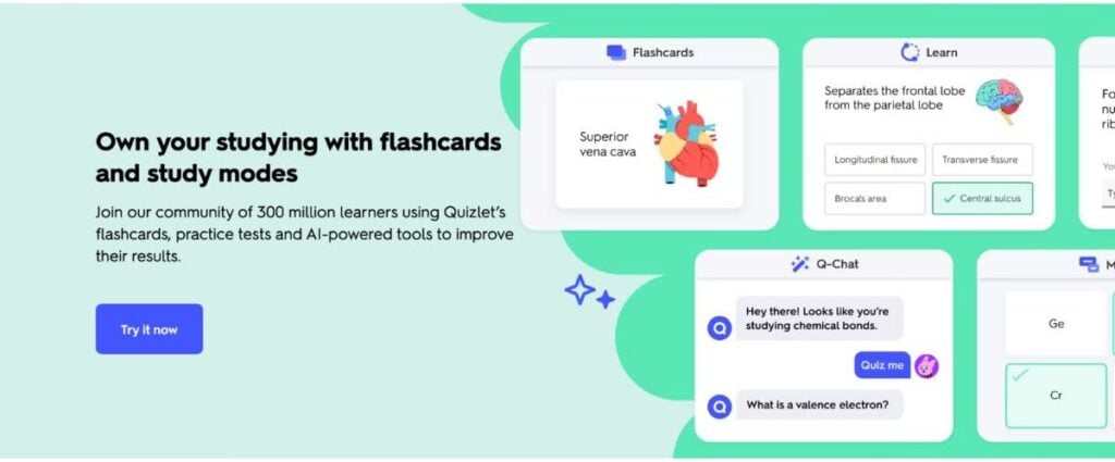 Top 10 Websites for Students That Are Truly Useful 10 Quizlet homepage