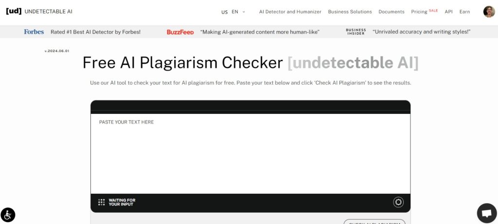 Undetectable AI Plagiarism Checker