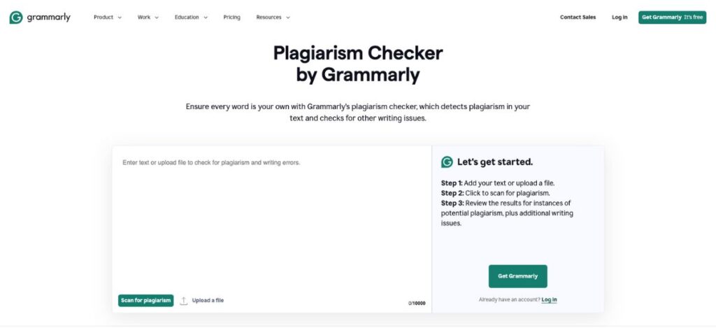 Το Grammarly προσπαθεί να ταιριάξει το κείμενο με δισεκατομμύρια διαδικτυακές πηγές