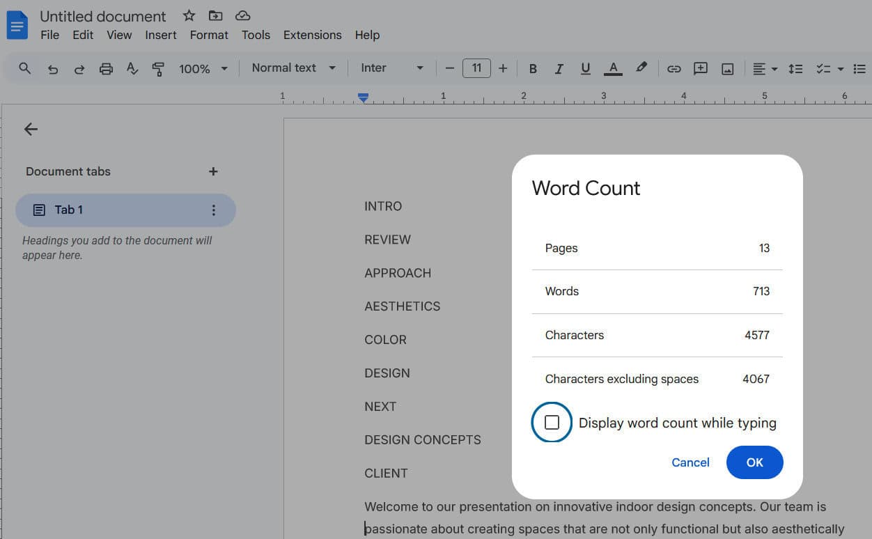 How to Check Word Count on Google Slides in 3 Simple Steps