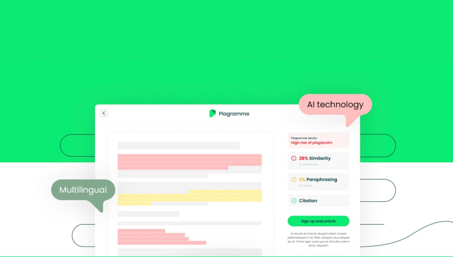Plagramme Plagiarism Checker