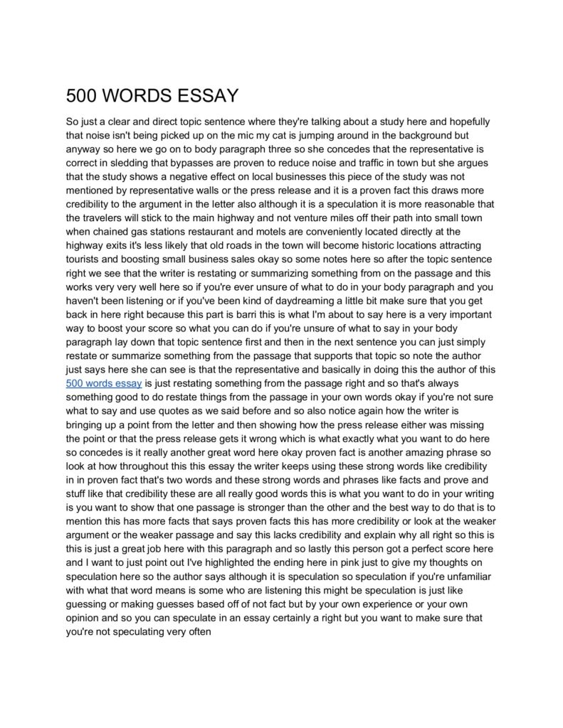 How Many Paragraphs Is 500 Words? Tips and Examples how many paragraphs