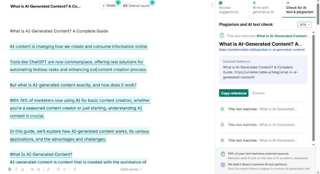 Is Grammarly Plagiarism Checker Accurate? (Our Tests & Results) grammarly plagiarism checker