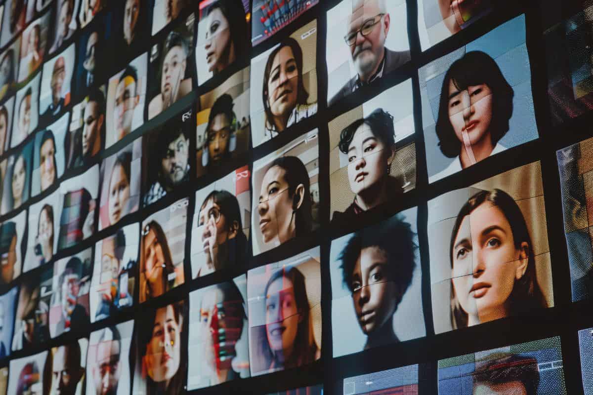 Online video conference call