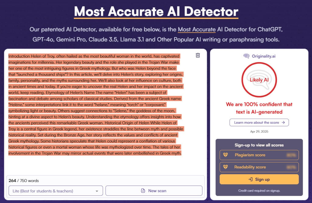 Is GPT-o1 Content Detectable by AI Tools? gpt o1