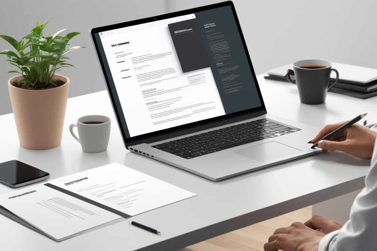 Perfecting the resume professional layout and design