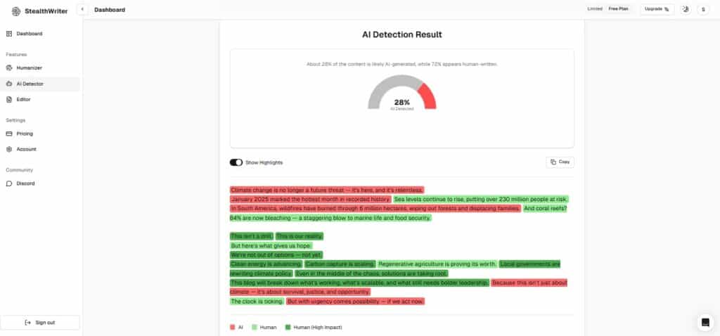 StealthWriter AI Review: Pros, Cons, and Verdict stealthwriter ai