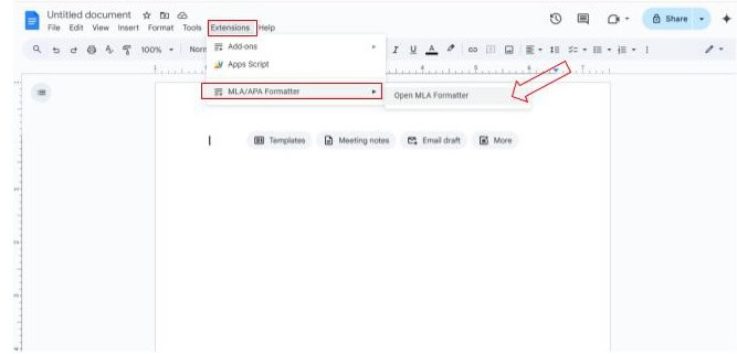 Format MLA sur Google Docs : Guide étape par étape format mla
