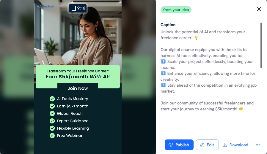 Predis AI Review: Features, Pricing & Verdict predis ai review
