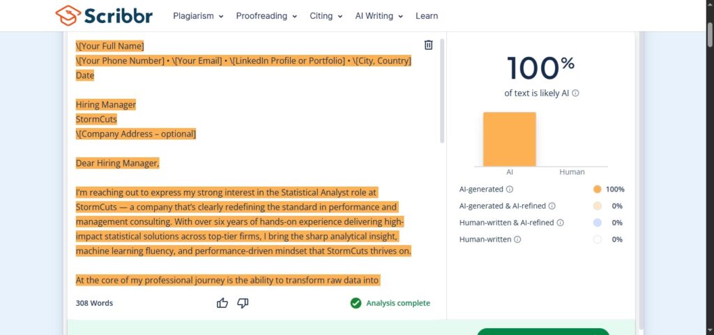 Обзор детектора искусственного интеллекта Scribbr: Точный ли он? scribbr ai detector обзор