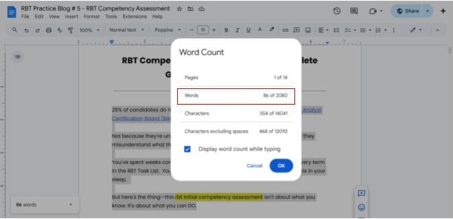 Jak zobrazit počet slov v Dokumentech Google Google Docs