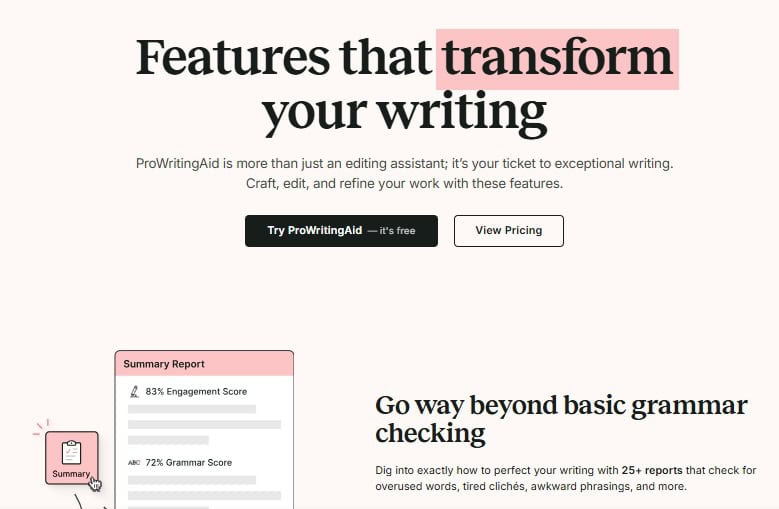 ProWritingAid Review: Pros, Cons, Pricing & Features prowritingaid review