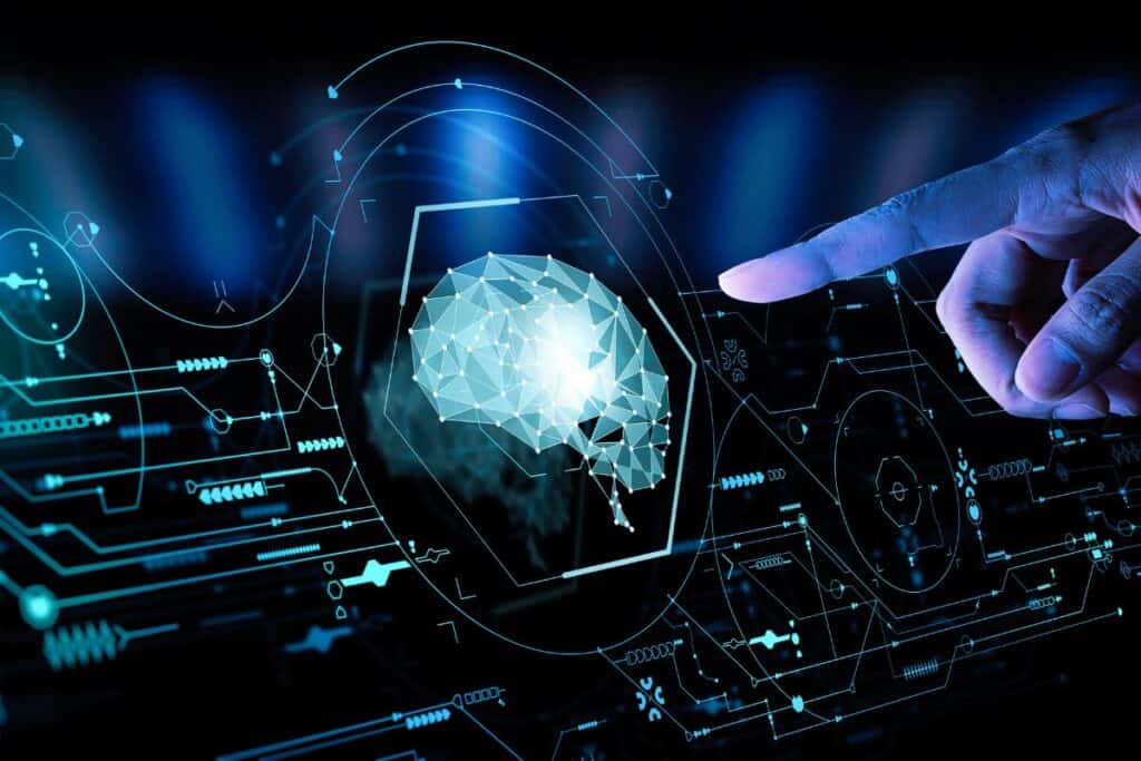 Artificial intelligence ai with machine deep learning