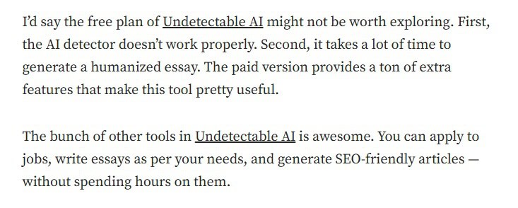 Uopdagelige AI-anmeldelser: Er det legitimt? undetectable ai anmeldelser