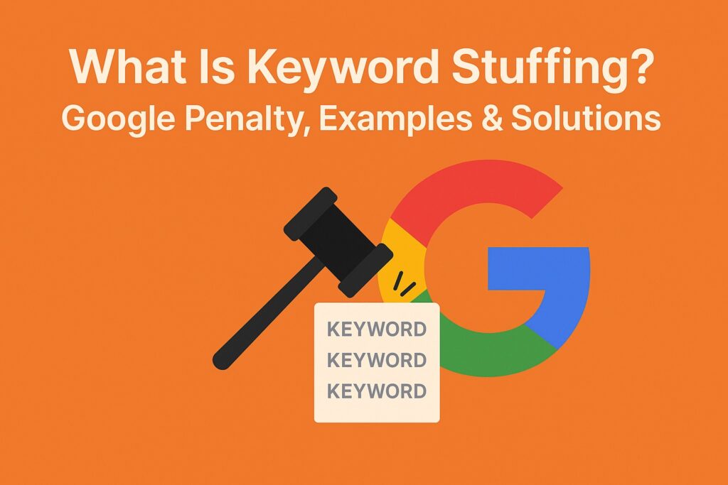 O que é keyword stuffing? Penalidade do Google, exemplos e soluções keyword stuffing