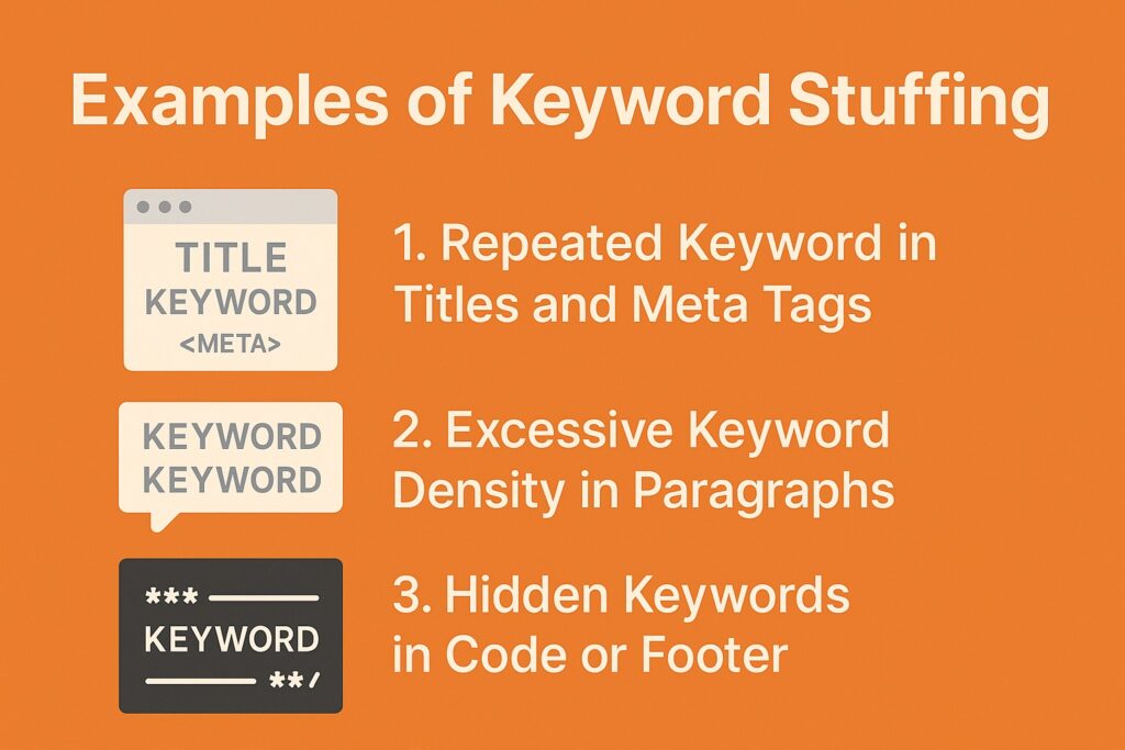 O que é keyword stuffing? Penalidade do Google, exemplos e soluções keyword stuffing