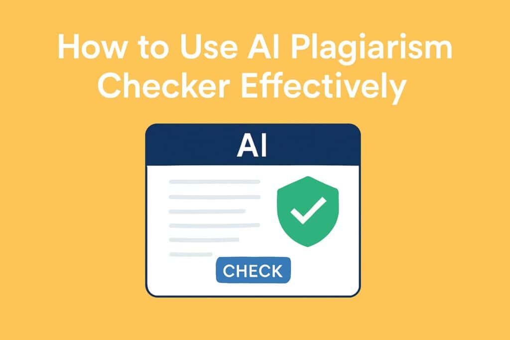 Como utilizar eficazmente o verificador de plágio de IA verificador de plágio de IA