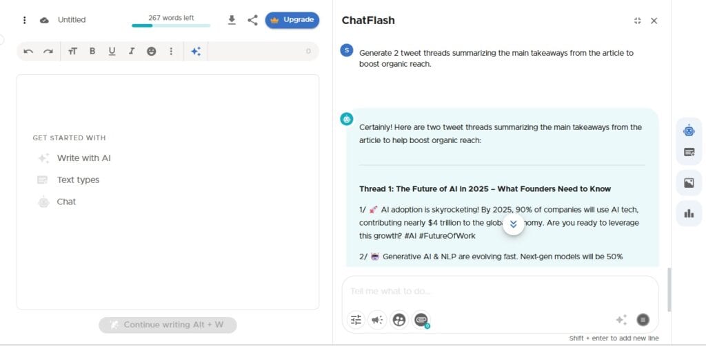 Revisión de Neuroflash: ¿Es la herramienta de IA adecuada para usted? 9 Revisión de Neuroflash: ¿Es la herramienta de IA adecuada para usted? neuroflash review