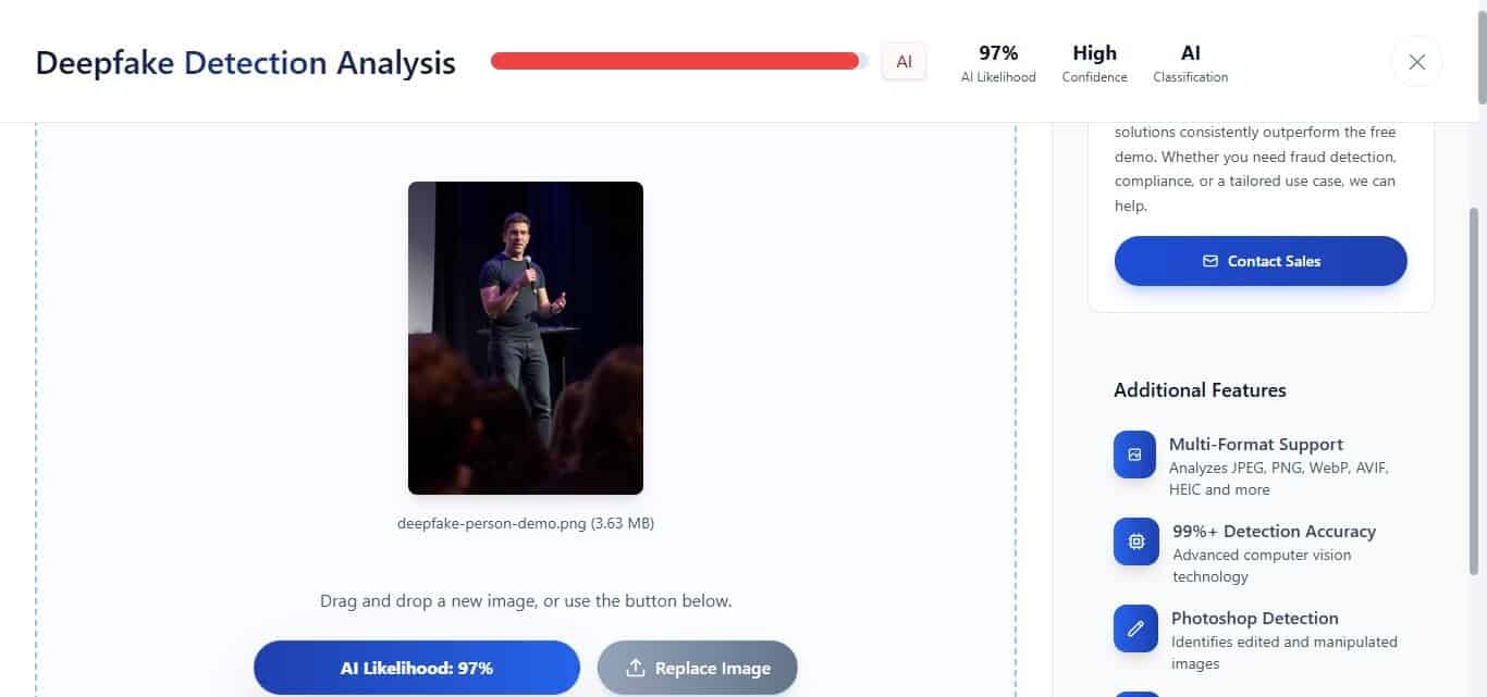 Wie man Deepfakes mit unserem AI Deepfake Detector Guide erkennt