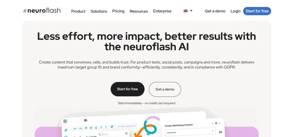 Revisión de Neuroflash: ¿Es la herramienta de IA adecuada para usted? 2 Revisión de Neuroflash: ¿Es la herramienta de IA adecuada para usted? neuroflash review