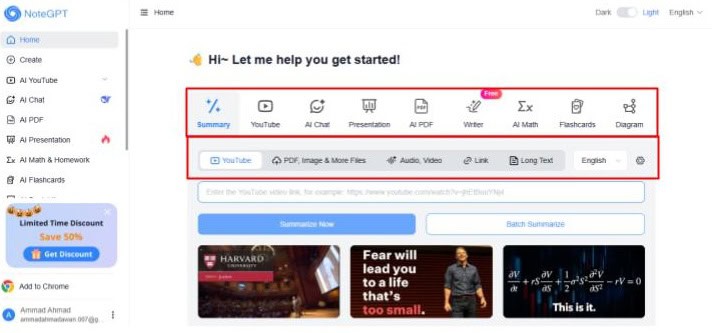 NoteGPT.io Revisión: ¿Qué tan bien funciona? 5 NoteGPT.io Revisión: ¿Qué tan bien funciona? notegpt