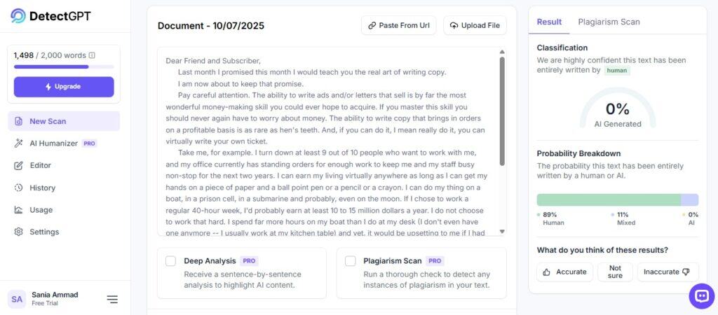 DetectGPT Review: Eerlijk overzicht & belangrijke inzichten 7 DetectGPT Review: Eerlijk overzicht & belangrijke inzichten detectgpt beoordeling