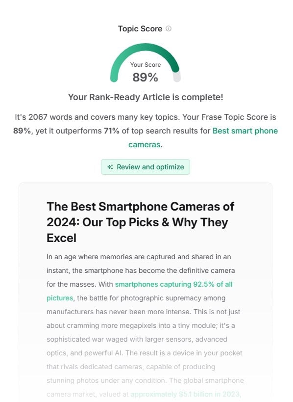Recensione di Frase IO: È il miglior strumento SEO del 2025? Recensione di frase io