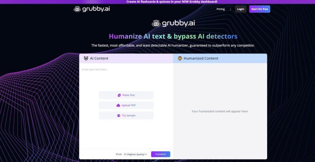 Recenze Grubby AI: Náš upřímný verdikt Grubby AI recenze