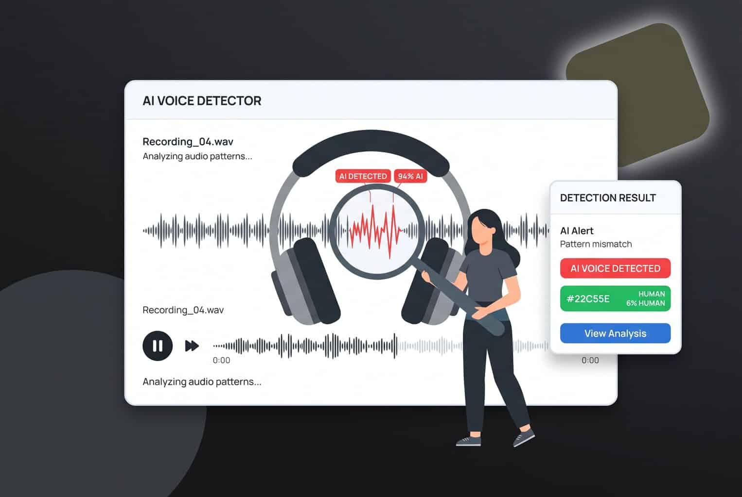 Come rilevare l'audio dell'intelligenza artificiale con la nostra guida al rilevatore di voci AI