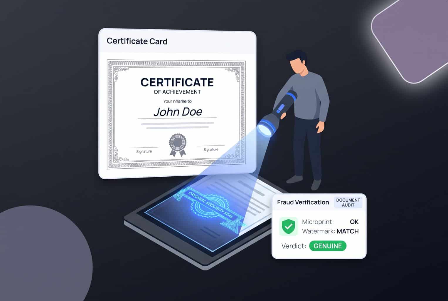 Comment repérer les faux certificats : Prévenir la fraude documentaire