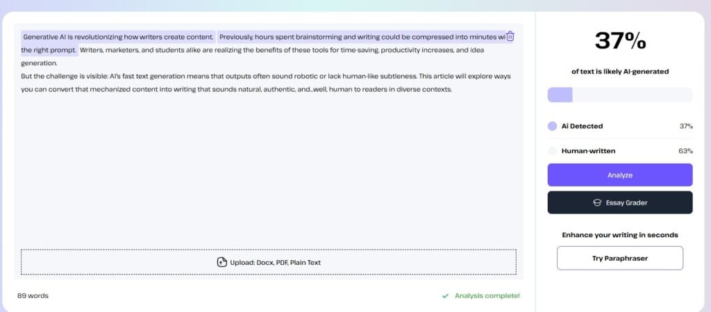Αξιολόγηση του EduWriter AI: Πόσο ακριβές και χρήσιμο είναι για τις εκθέσεις; Αξιολόγηση του eduwriter ai