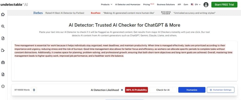 Natural Write AI Review: Can It Fool AI Detectors? caktus ai review