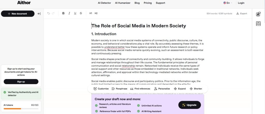 Aithor AI Review: What You Should Know Before Using It caktus ai review