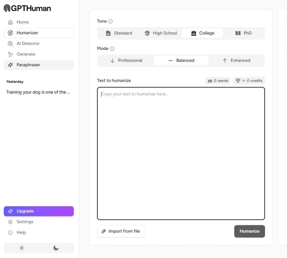 Обзор GPTHuman AI: может ли он обмануть детекторы искусственного интеллекта? 5 Обзор GPTHuman AI: может ли он обмануть детекторы искусственного интеллекта? Обзор gpthuman ai