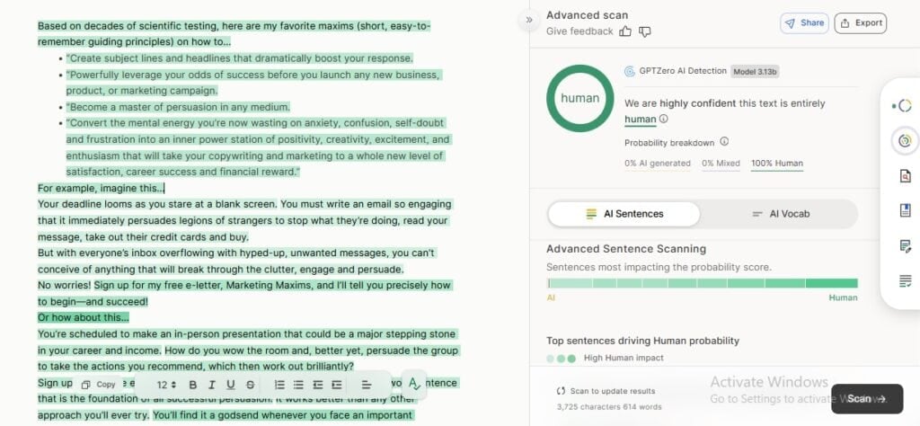 Обзор AI Detector Pro: преимущества, недостатки и точность 11 Обзор AI Detector Pro: преимущества, недостатки и точность Обзор AI Detector Pro
