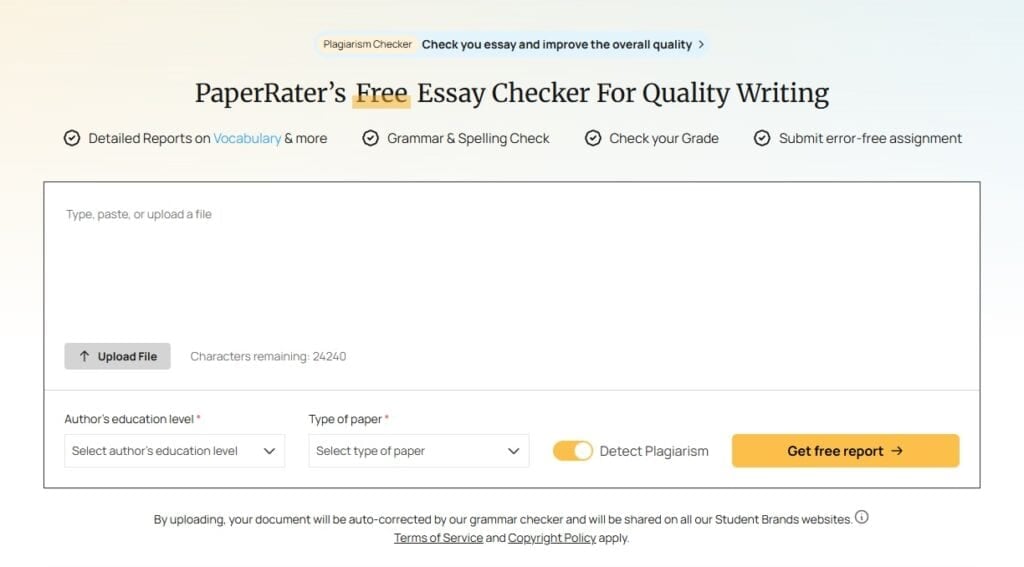 PaperRater Review: How Reliable Is Its Grammar & Plagiarism Check? writercom ai detector review