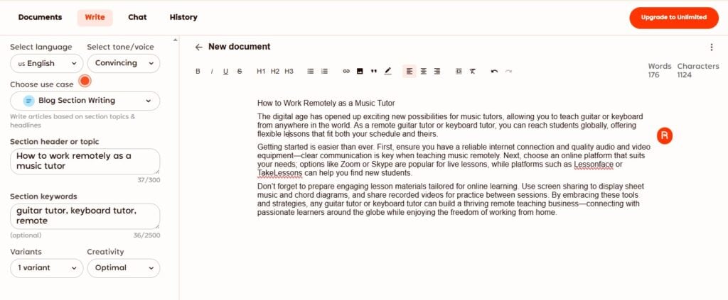 Αξιολόγηση Rytr AI: Είναι πραγματικά αξιόπιστο; 6 Αξιολόγηση Rytr AI: Είναι πραγματικά αξιόπιστο; Αξιολόγηση Rytr AI